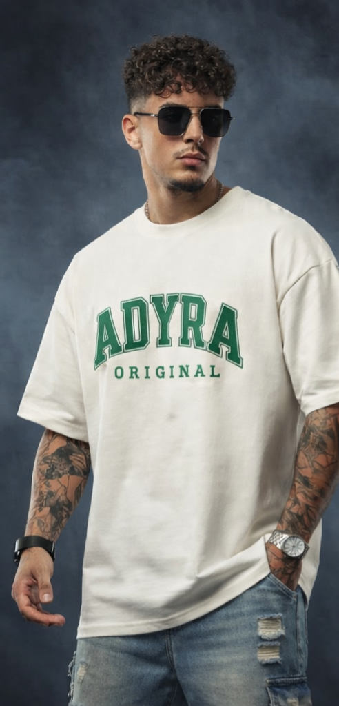 ADYRA Original Men’s Varsity Oversized T-Shirt